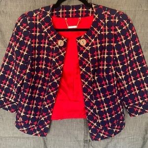 Trina Turk cropped jacket